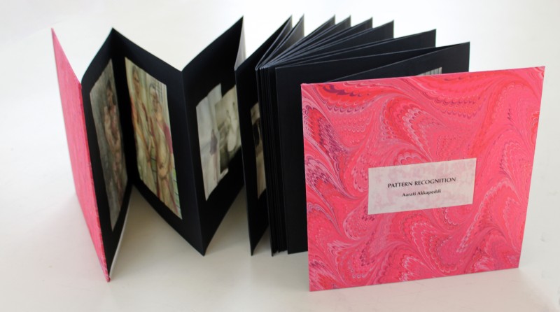Photo album opened