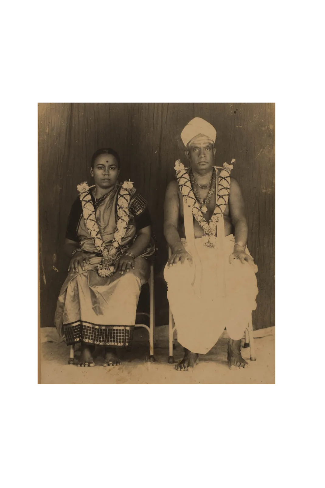 Figure 13, A portrait of a couple taken in a Kenyan photo studio in 1956